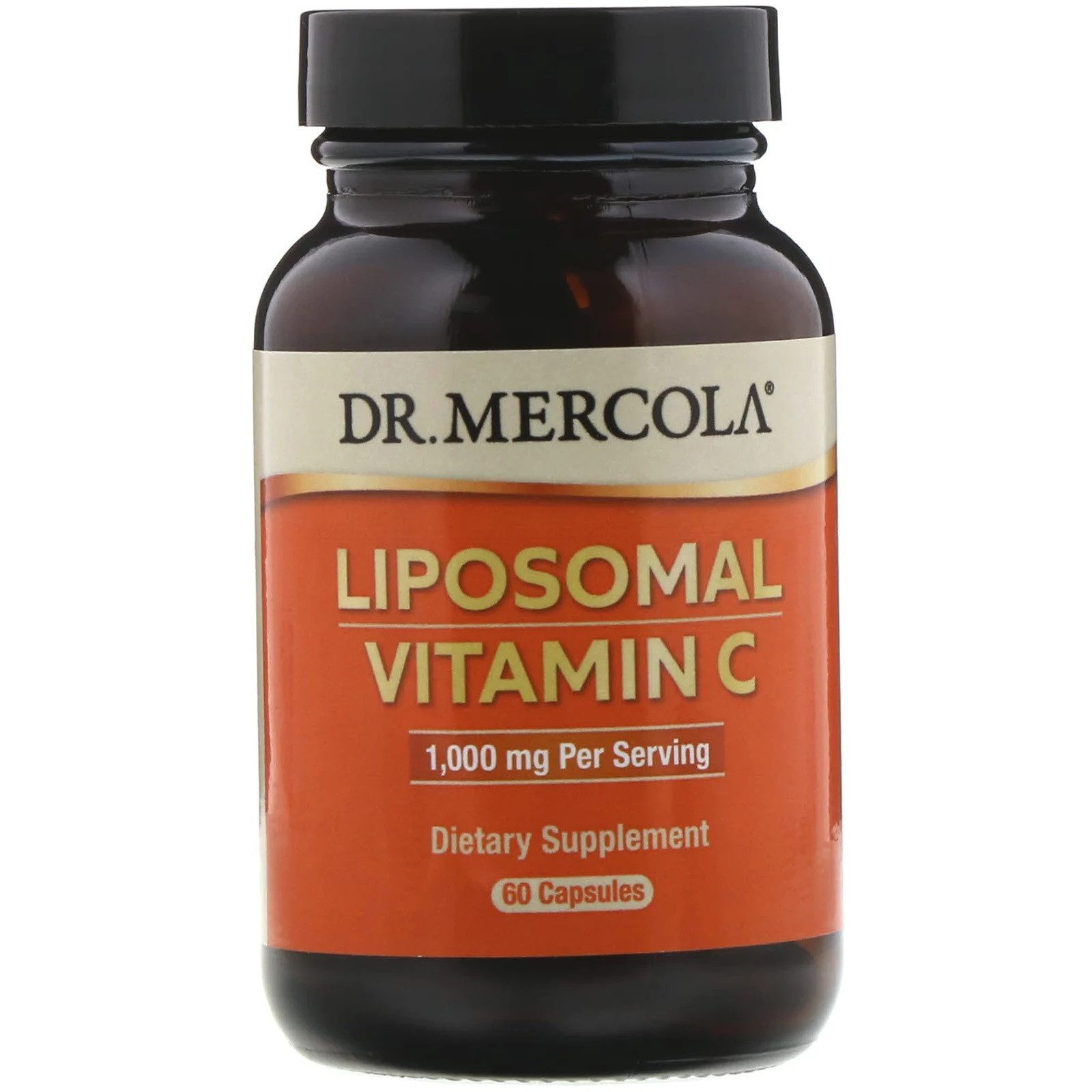 Liposomale Vitamine C 1000 mg (60 Licaps Capsules) - Dr Mercola