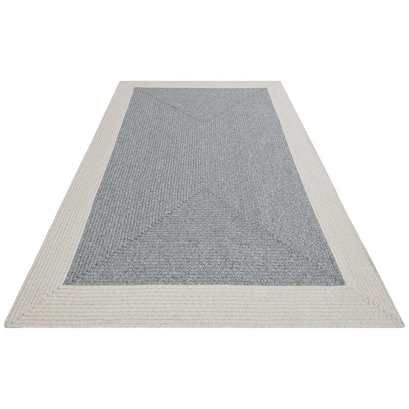 Jute Vloerkleed Braids Grijs - NORTHRUGS - 80x200 cm - Rechthoek - Dekbed-Discounter.nl