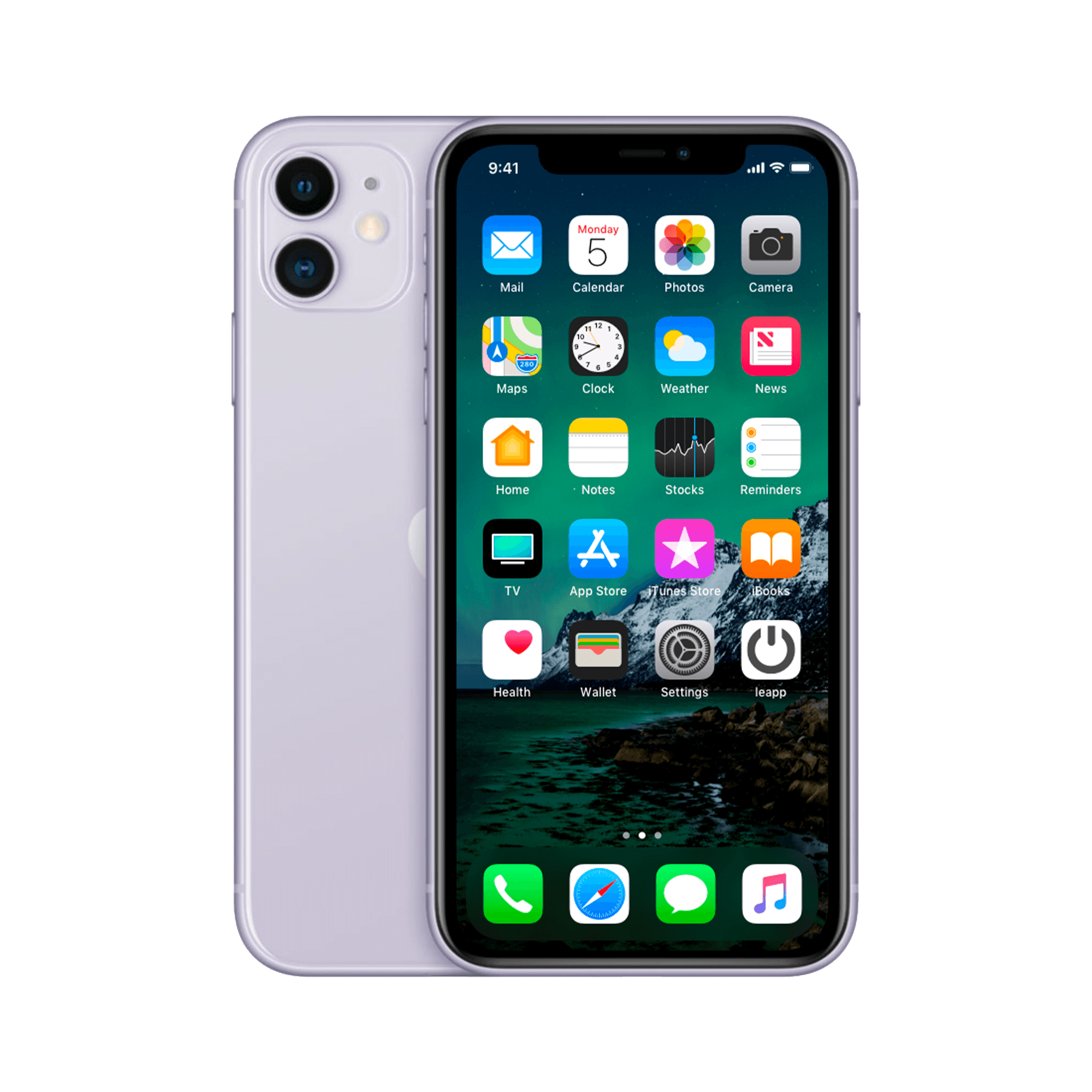 Refurbished iPhone 11 64 GB Paars Zichtbaar gebruikt