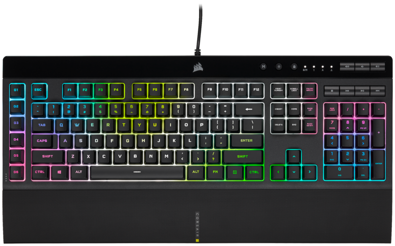 Corsair K55 RGB Pro XT Gaming Toetsenbord