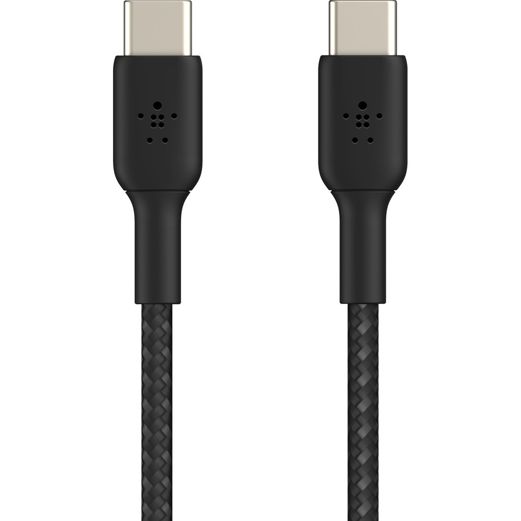 Belkin Usb C naar Usb C Kabel 1m Nylon Zwart