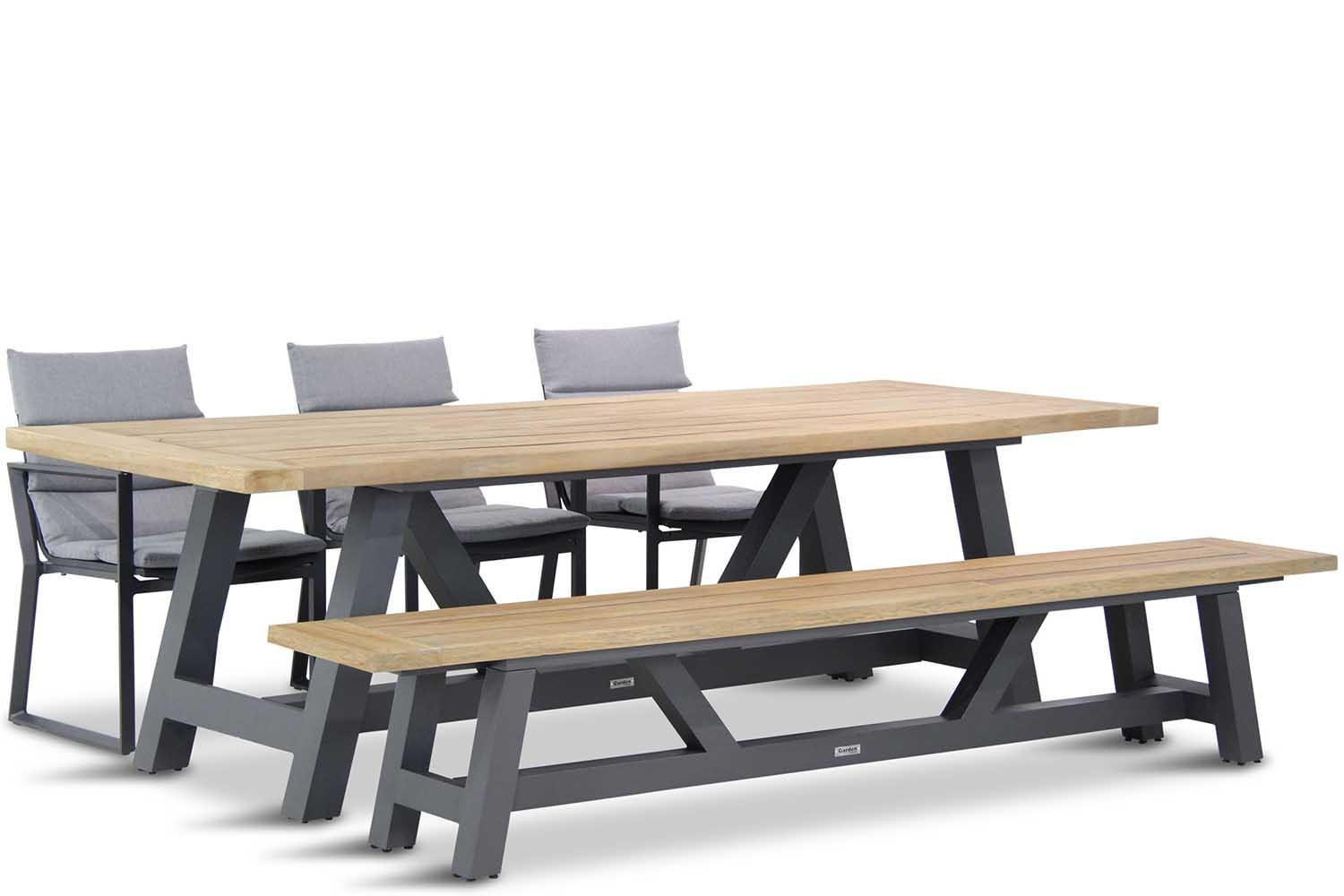 Lifestyle Treviso/Trente 260 cm dining tuinset 5-delig