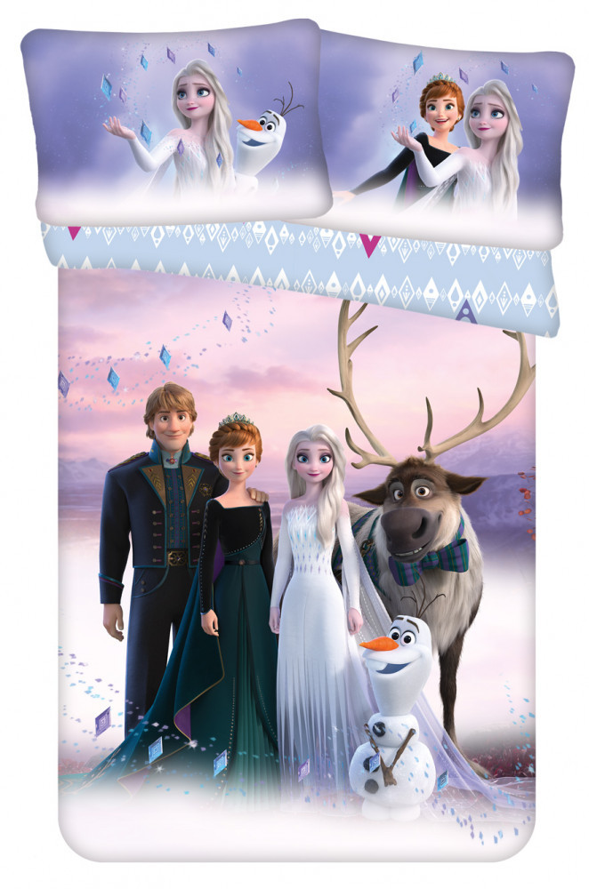 Frozen Babydekbedovertrek Family 100 x 135 cm 40 x 60 cm