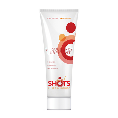 Shots Lubes Liquids by Shots Lubricant - Strawberry - 3 fl oz / 100 ml