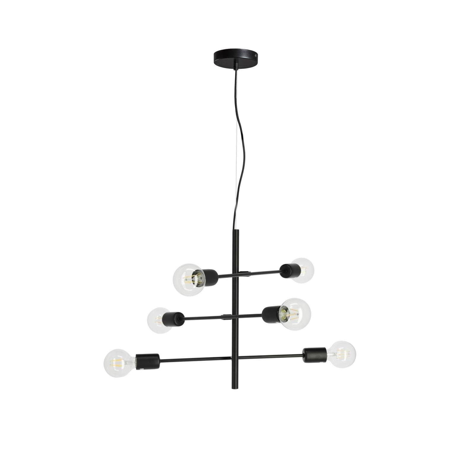 Kave Home Hanglamp Spica - Zwart