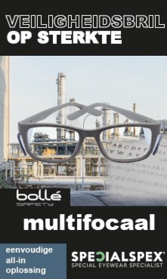 Bollé Specialspex safety RX-pack - multifocale veiligheidsbril op sterkte