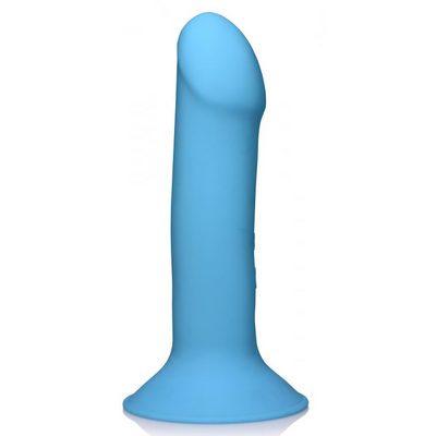 XR Brands Squeezable Vibrating Dildo