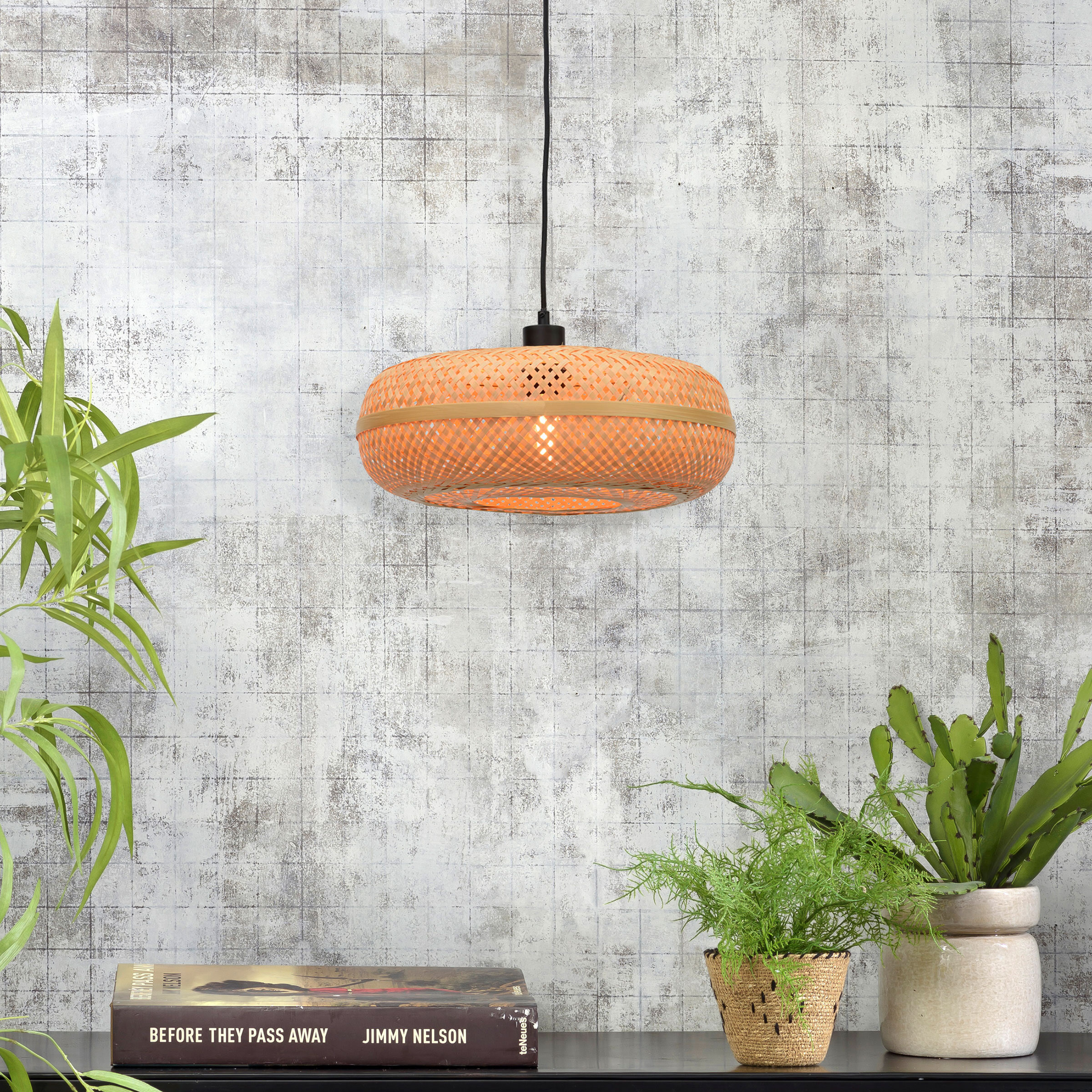 GOOD&MOJO Hanglamp 'Palawan' Small, Bamboe, kleur Naturel