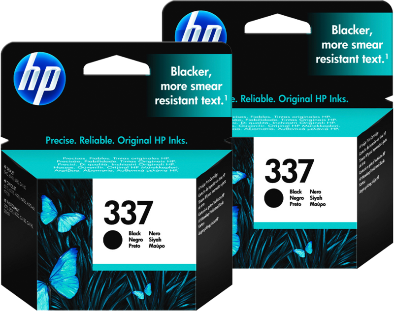 HP 337 Cartridges Zwart Duo Pack