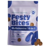 FestyBites Multivitaminen 10-in-1 supplement hond 180 g