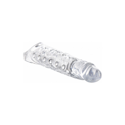 XR Brands Transparent Penis Sleeve - 3 / 7,5 cm