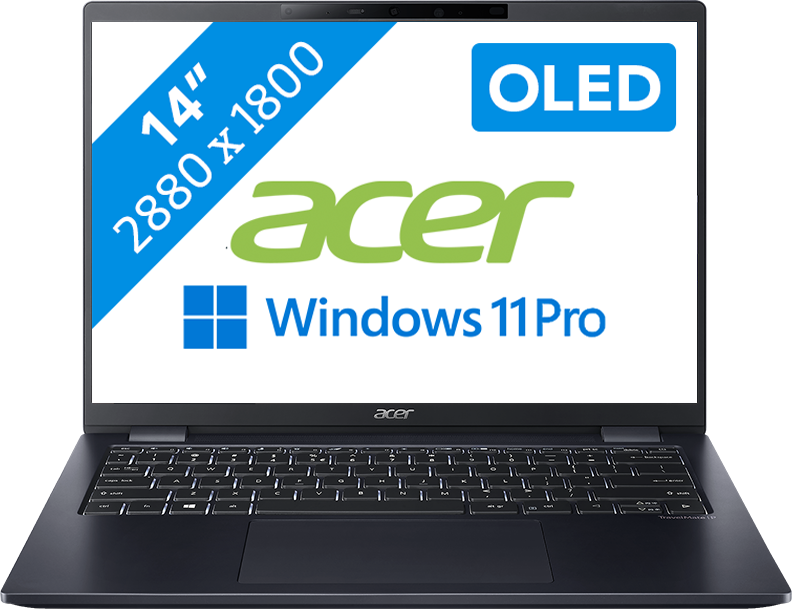 Acer TravelMate P6 14 (TMP614-53-TCO-75GN) (EVO) QWERTY