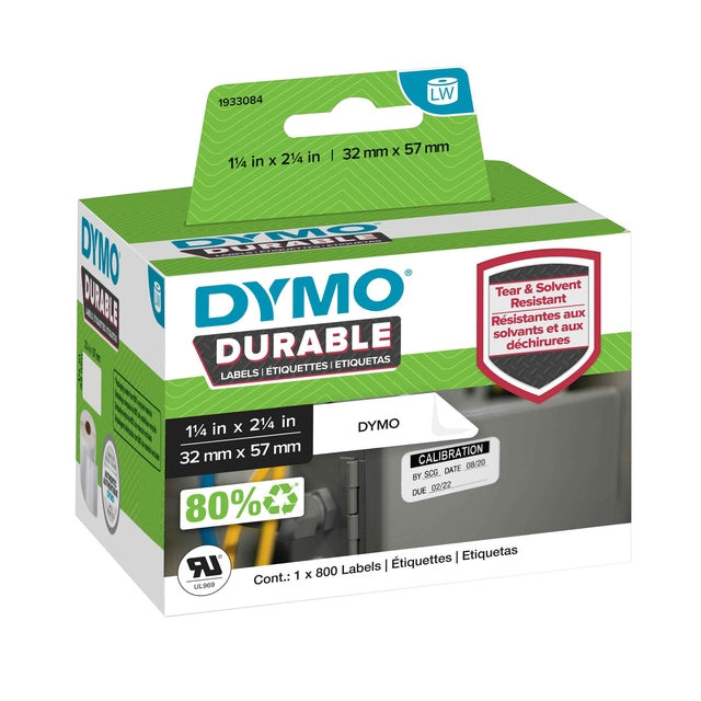 Etiket Dymo 1933084 labelwriter 32x57mm 800 stuks