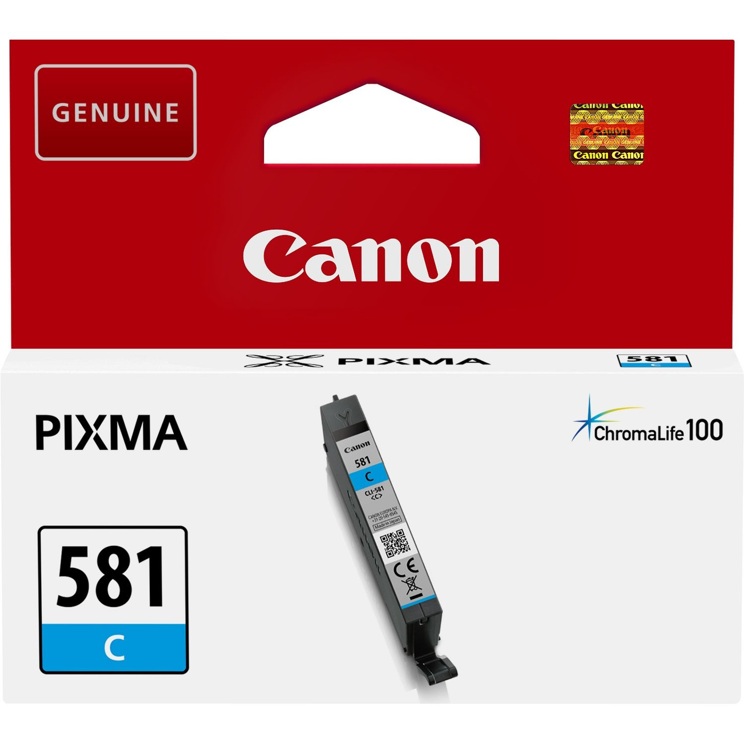 Canon CLI-581 C Inkt Blauw