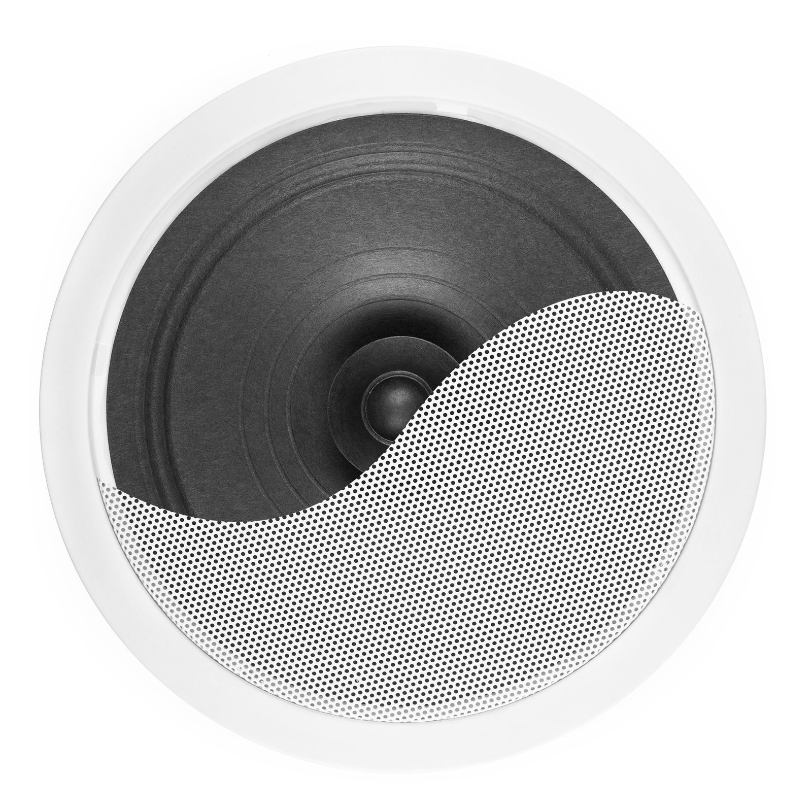 Power Dynamics CSPS6 plafond speaker 6,5&apos;&apos; - 16 ohm - 40W - Wit