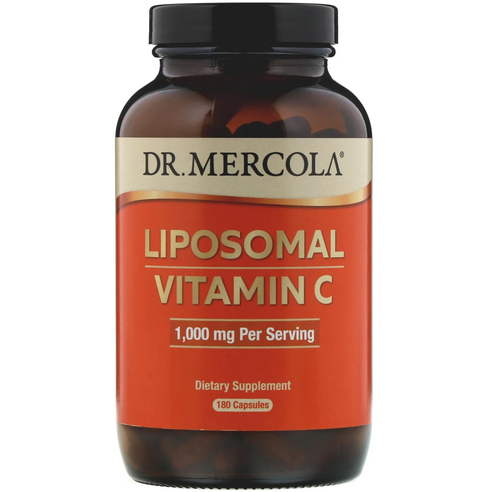 Liposomale Vitamine C (180 Capsules) - Dr Mercola