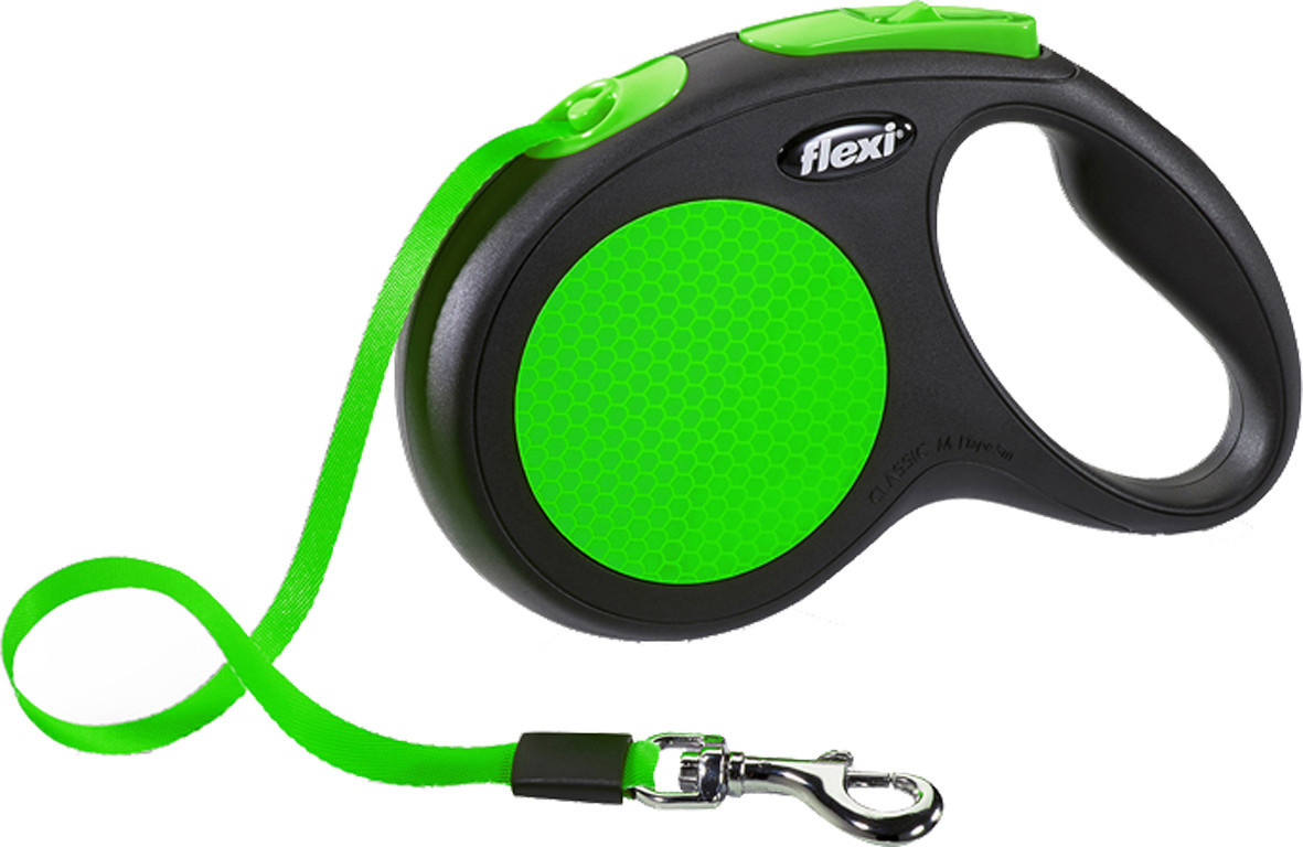 Flexi New Neon M Tape rollijn 5 meter Groen