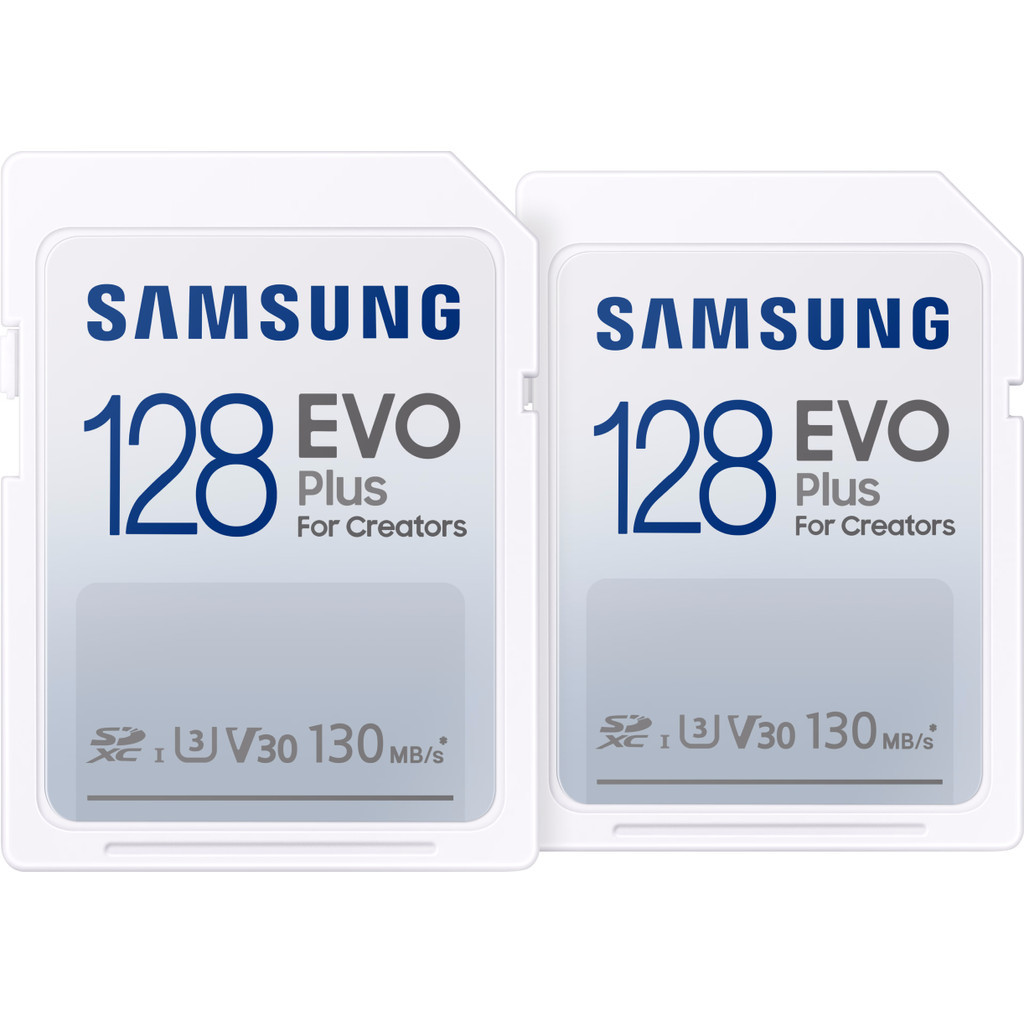 Samsung EVO Plus SDXC 128GB - Duo Pack