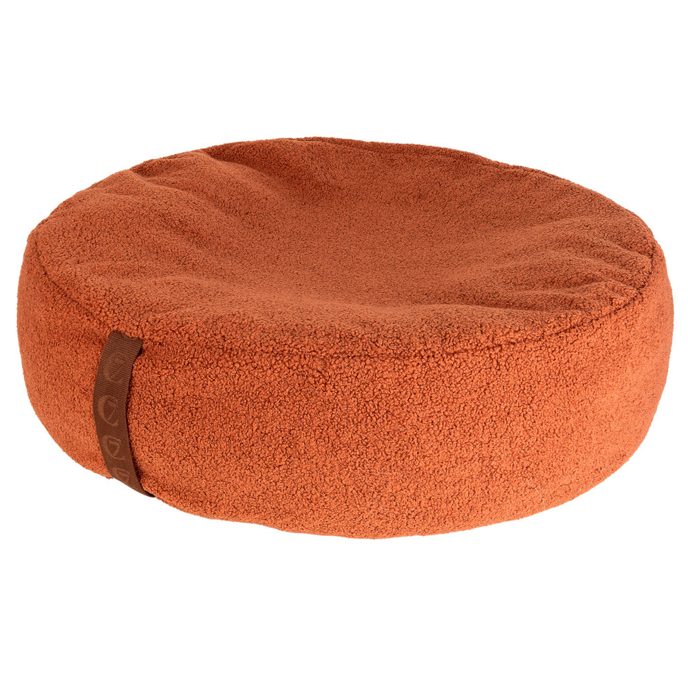 Cloud7® Hondenkussen Pouf Plush, roestrood, Maat: M