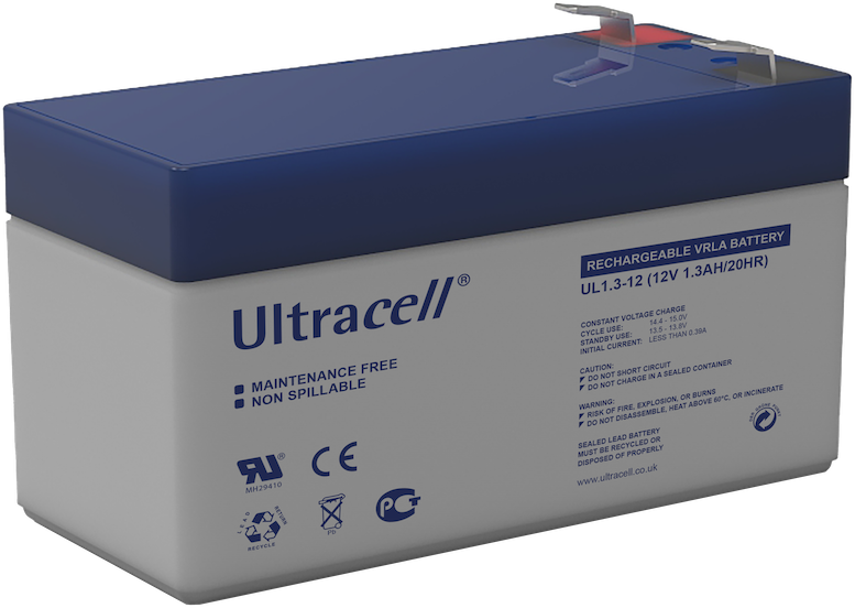 Ultracell loodaccu 12v 1,3Ah