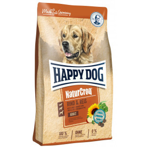 Happy Dog NaturCroq met rund en rijst hondenvoer 2 x 15 kg