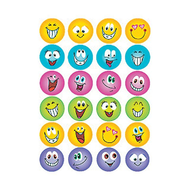 Etiket HERMA 6818 smiley glitter folie | Blister a 1 vel | 10 stuks