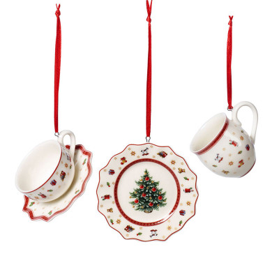 Villeroy & Boch Toy's Delight Decoration Ontbijtset wit, 3 delig