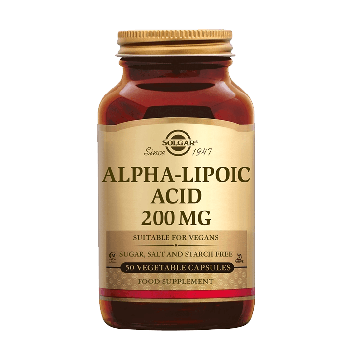 Solgar Vitamins - Alpha Lipoic Acid 200 mg