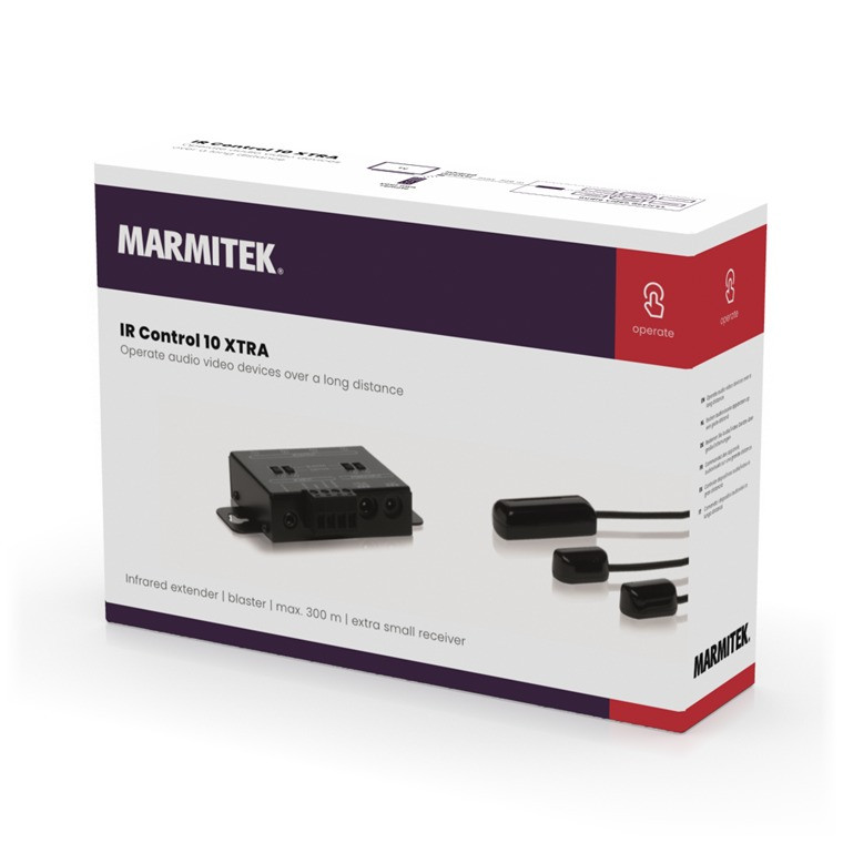 Marmitek IR Control 10 XTRA TV accessoire Zwart