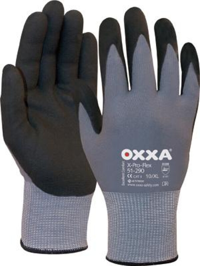 Oxxa X-Pro-Flex nitril handschoen - 51-290 - 4131 - maat 8