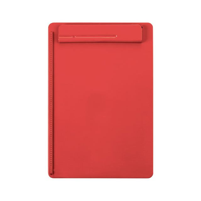 Klembord MAULgo uni Blauwe Engel recycled A4 staand rood