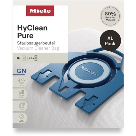 Miele GN XL HyClean Puur 8 stofzuigerzakken