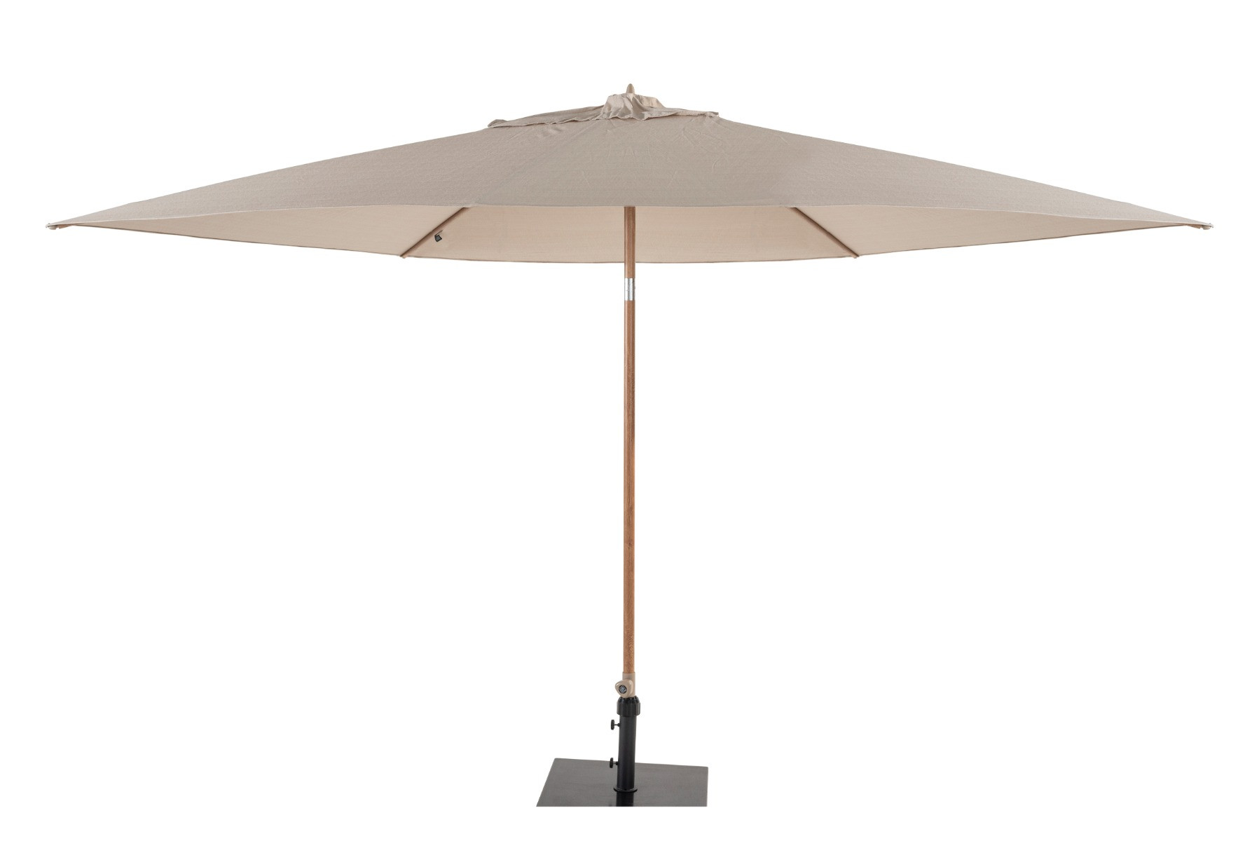 4-Seasons Outdoor Azzurro stokparasol 300 cm - Woodlook/Sand