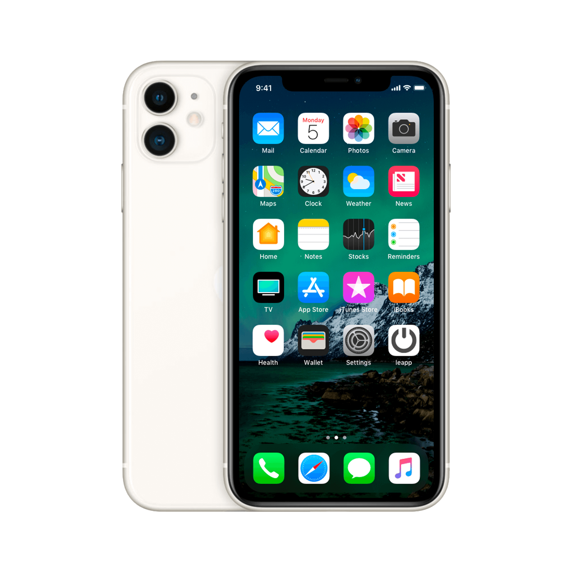 Refurbished iPhone 11 64 GB Wit Zichtbaar gebruikt