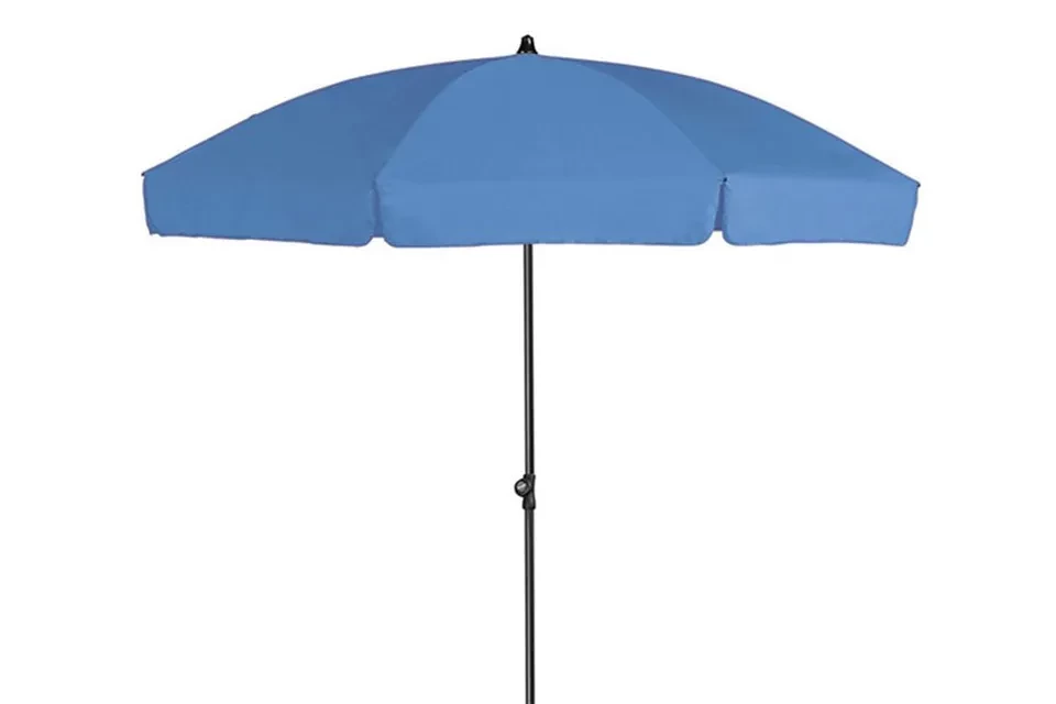 Platinum | Parasol Aruba Ø200 cm | Blauw