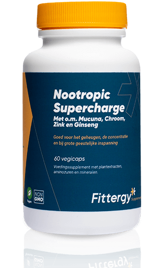 Nootropic Supercharge (60 capsules) - Fittergy