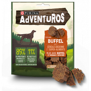 Adventuros met buffel hondensnacks 6 x 90 g