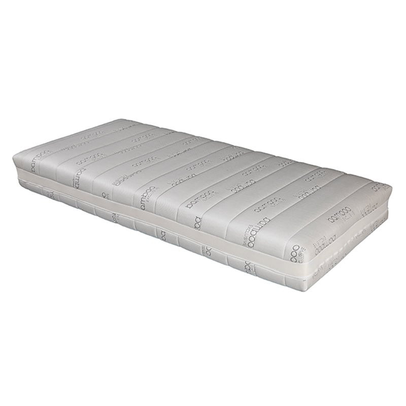 Matras Bamboe Deluxe 3D - 90x210 cm met Micropocketvering Kern - Van Dekbed Discounter - Comfort: Medium - Dekbed-Discounter.nl