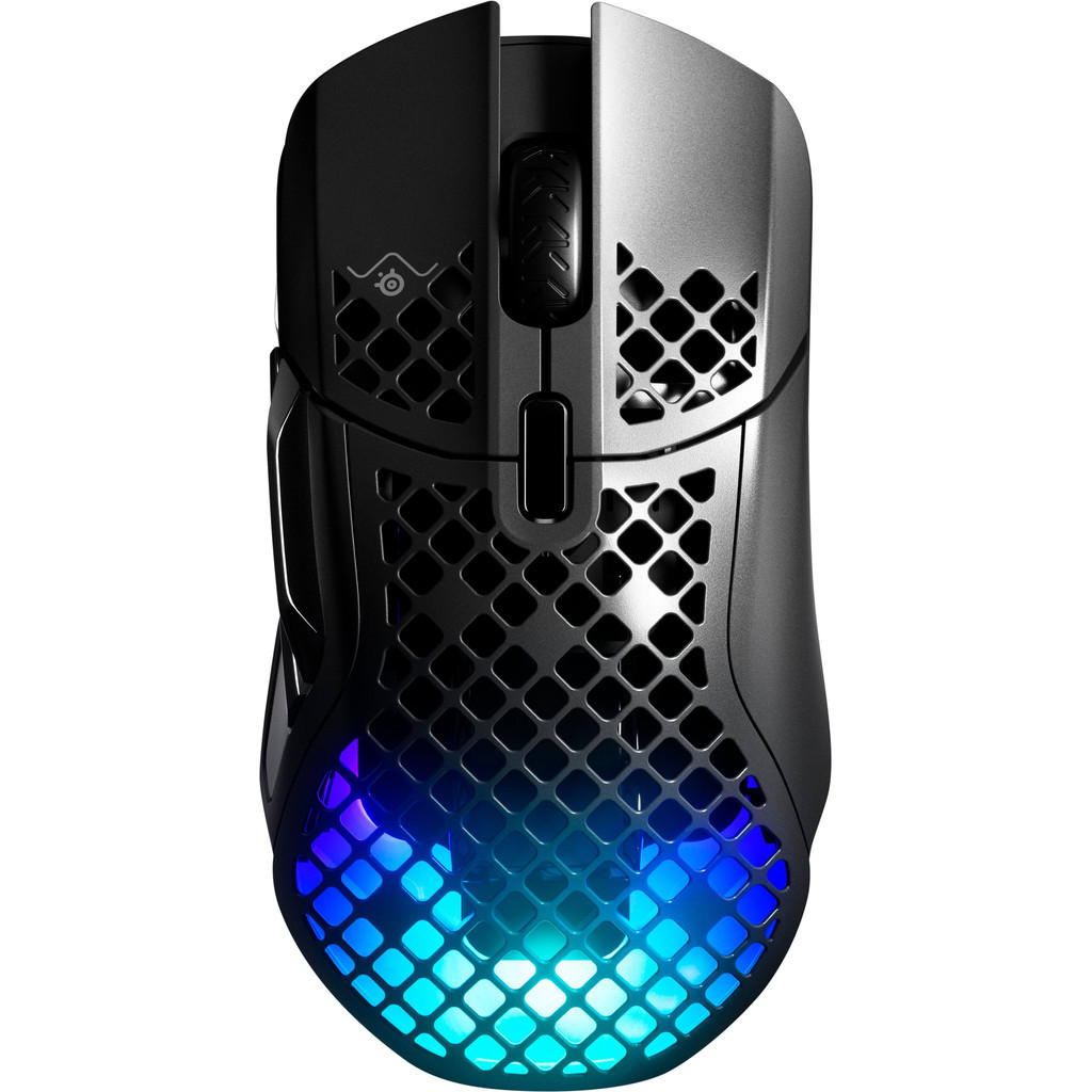 SteelSeries Aerox 5 Draadloze Gaming Muis Zwart