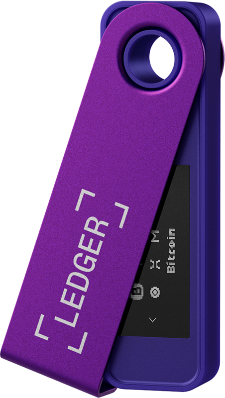 Ledger Nano S Plus Purple Amethyst