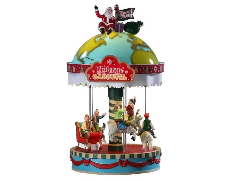 Lemax yuletide carousel, b/o (4.5v)