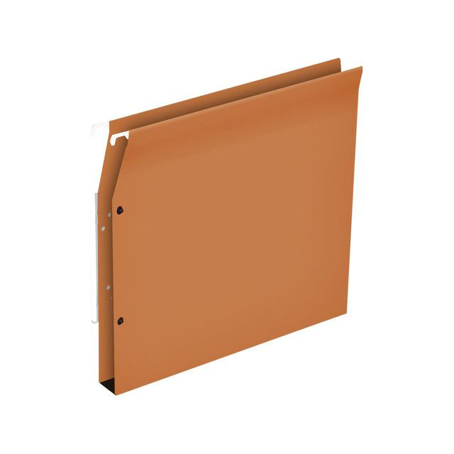 Hangmap Medium Flex A4 U-bodem 30mm karton oranje