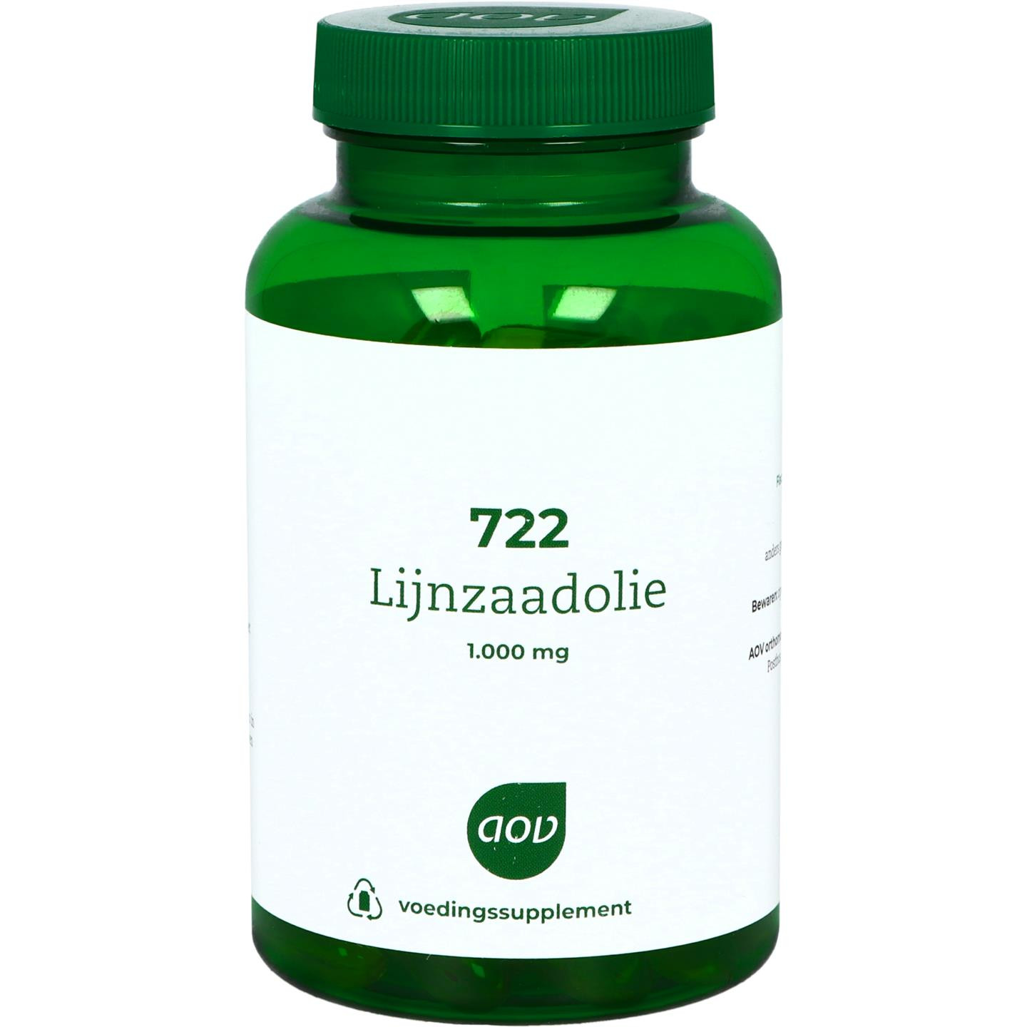 722 Lijnzaadolie 1000 mg