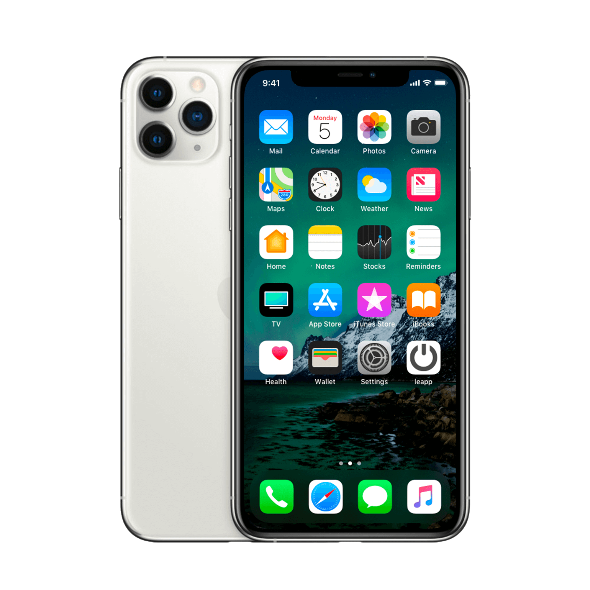 Refurbished iPhone 11 pro Max 512 gb Zilver Als nieuw