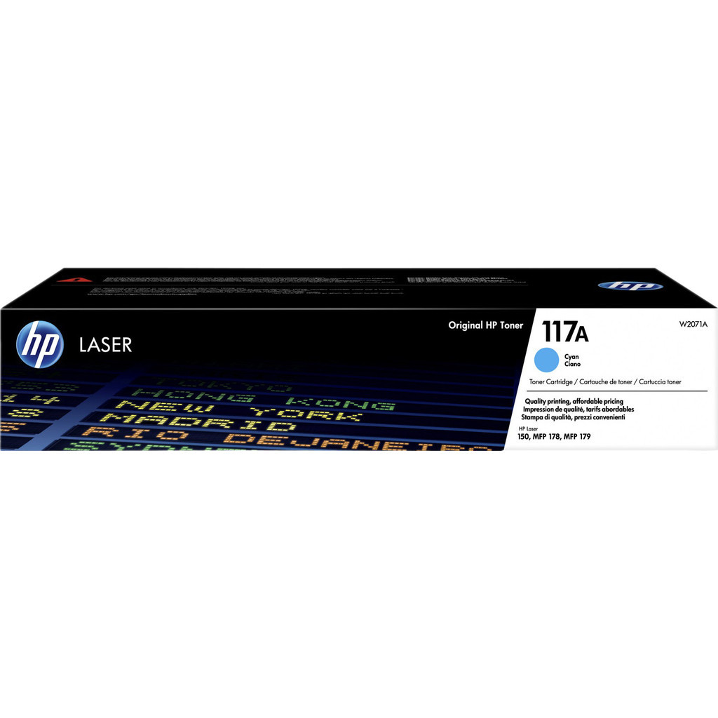 HP 117A Toner Cyaan