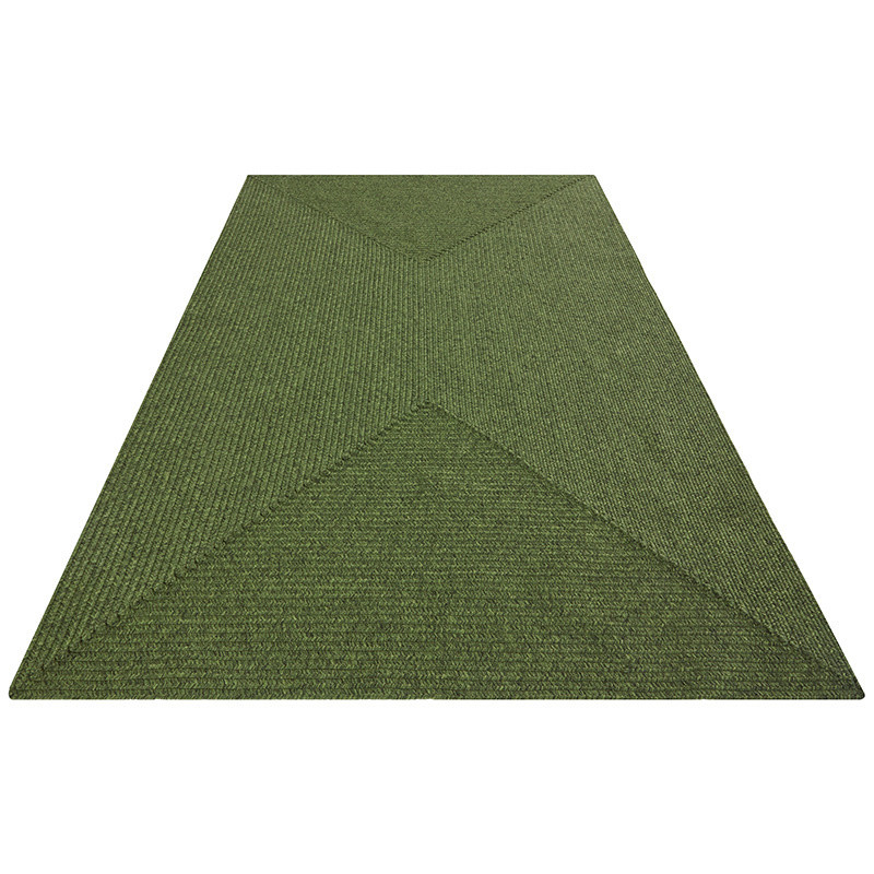 Jute Vloerkleed Braids Groen - NORTHRUGS - 160x230 cm - Rechthoek - Dekbed-Discounter.nl