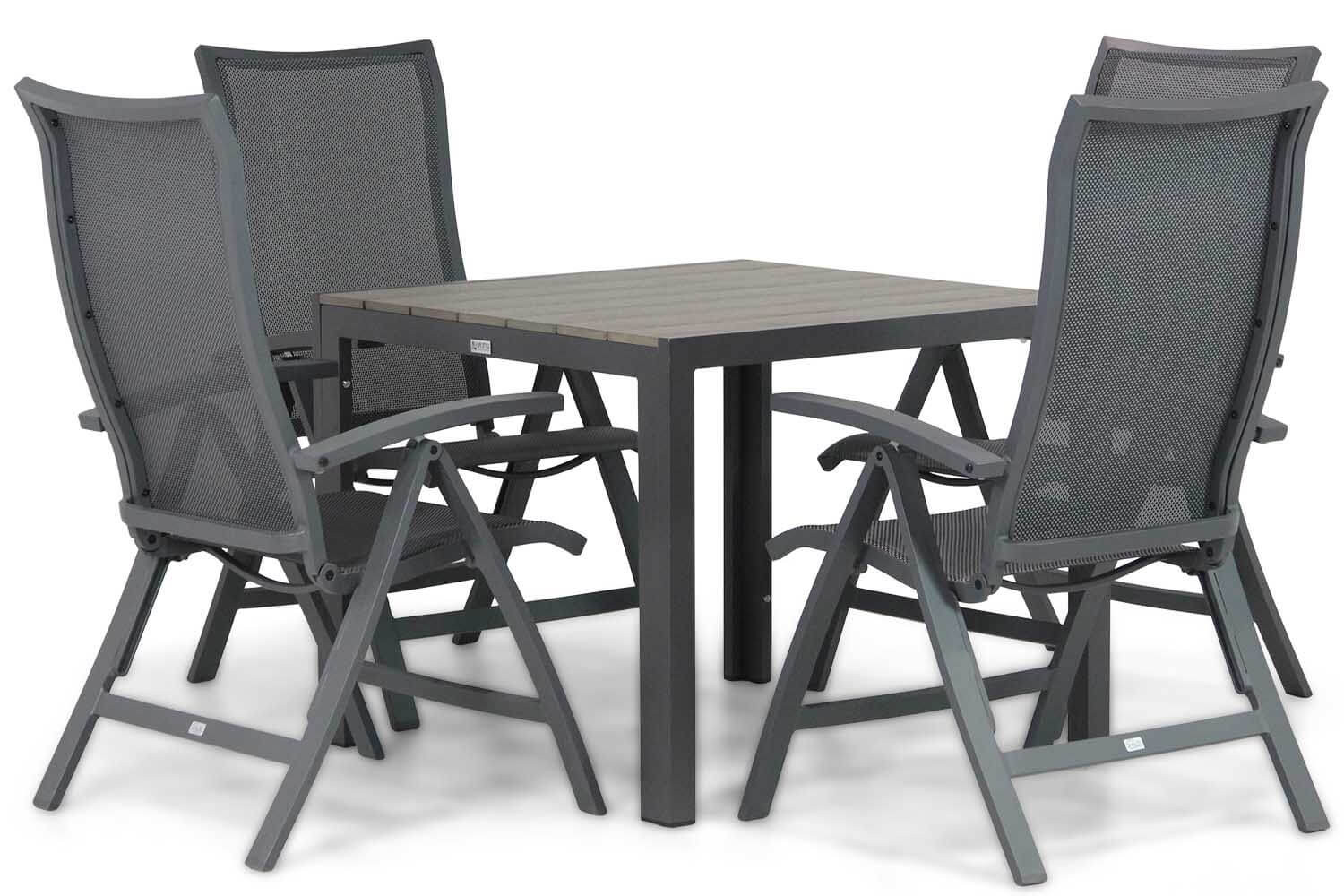 Presto Lucardo/Young 92 cm dining tuinset 5-delig