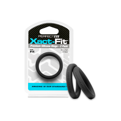 PerfectFitBrand #14 Xact-Fit - Cockring 2-Pack