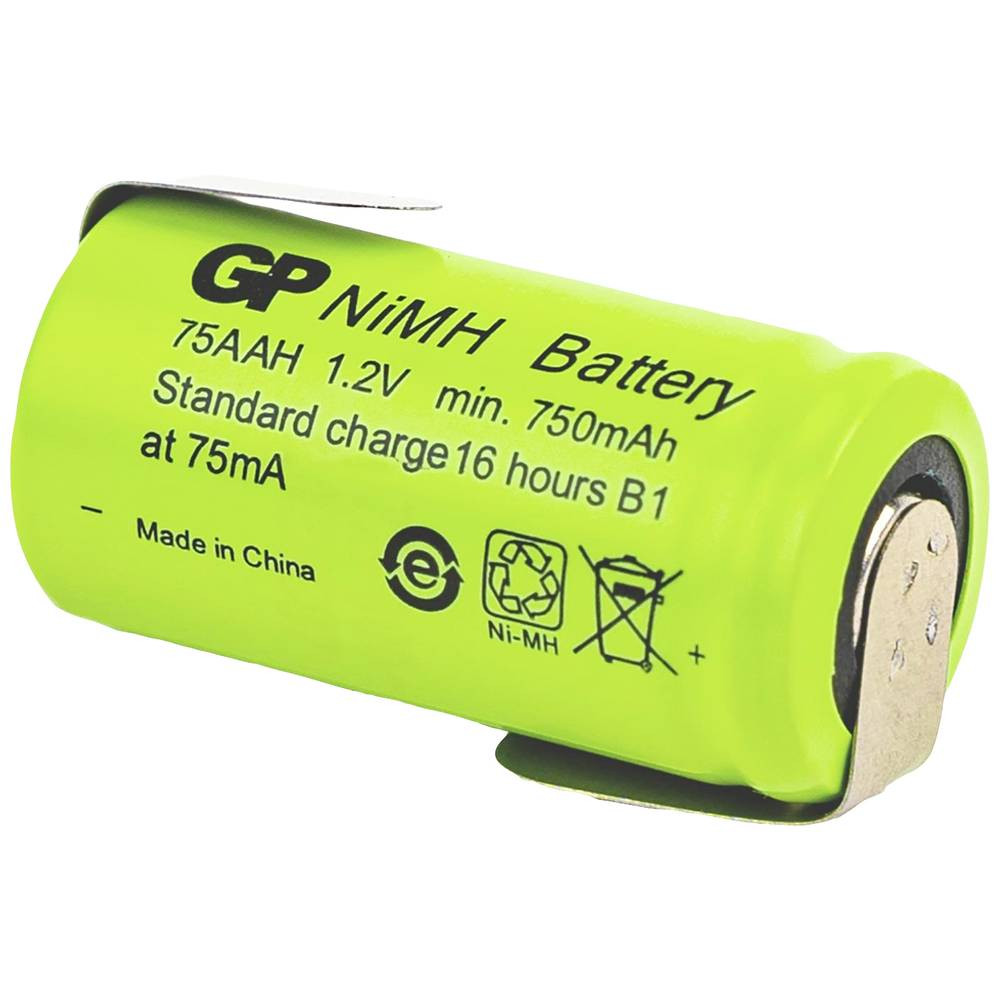 GP GPIND75AAH1A1PC1 Reserveaccu 1.5 V 750 mAh