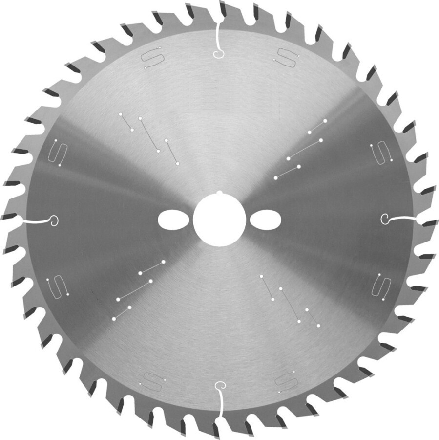 Ivana cirkelzaagblad 48tands - Z=48FWS hout - 165x1.8/1.2x20mm - wisseltand(WS)